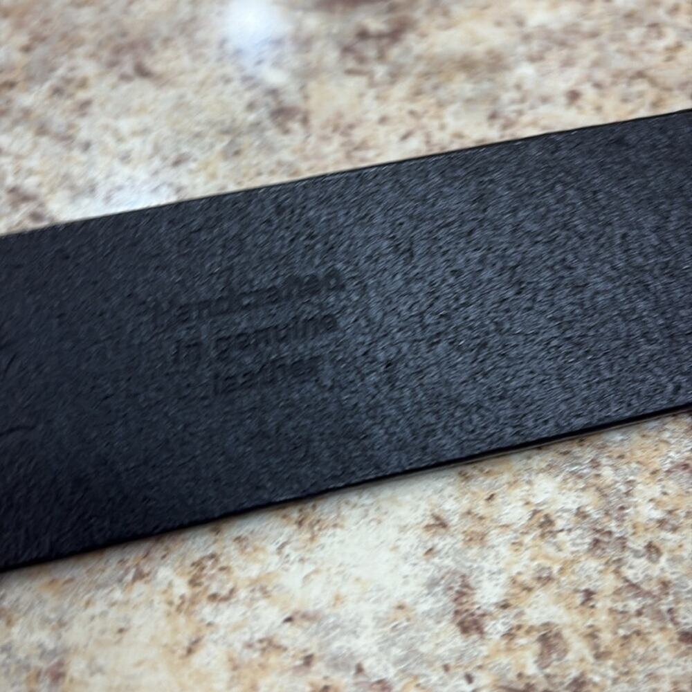 Dajer 34 Black NWT Belt with Silver Buckle - Picture 4 of 6